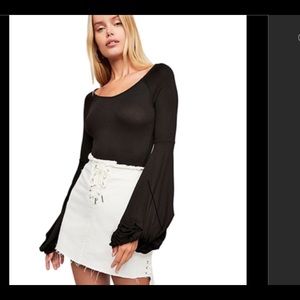 NWT Free people to the tropics top